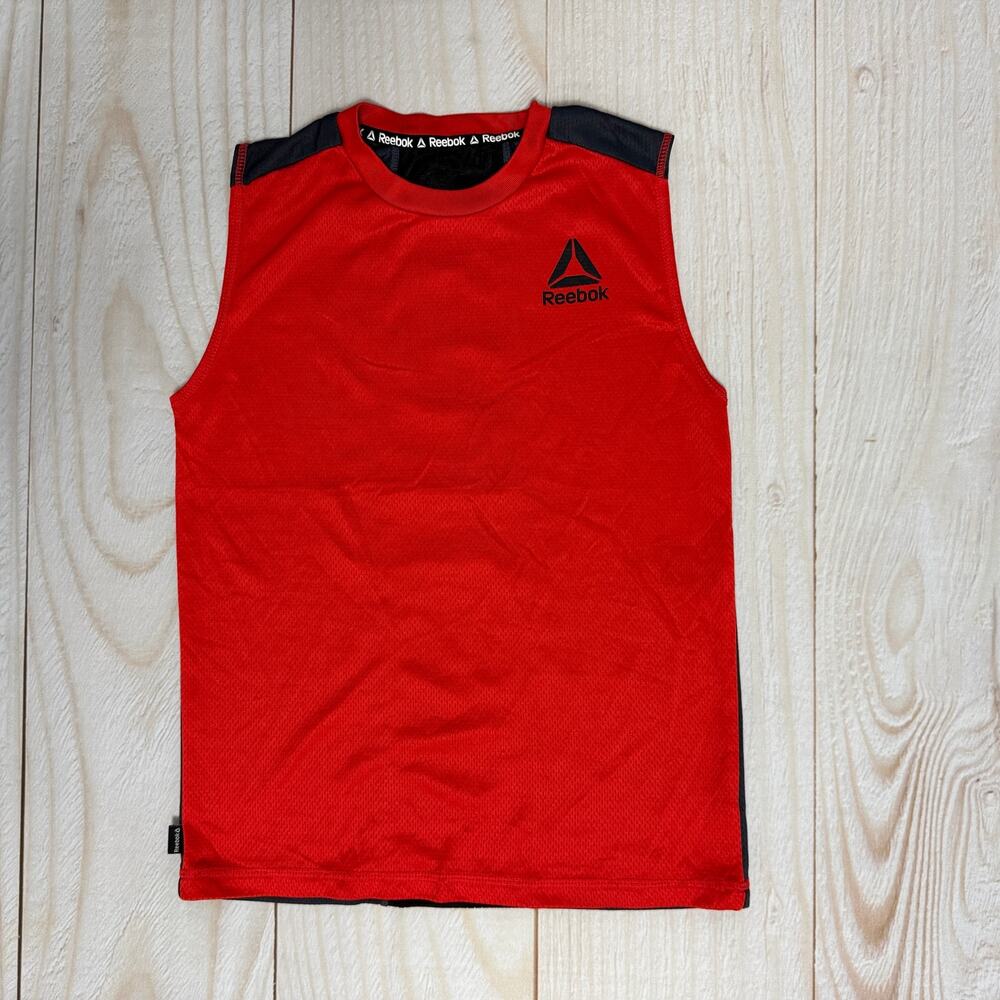 Adidas Reebok Boys M 10-12 Athletic Tank Top Shirt Short Lot Of 4 Summer Outfit - Picture 4 of 7